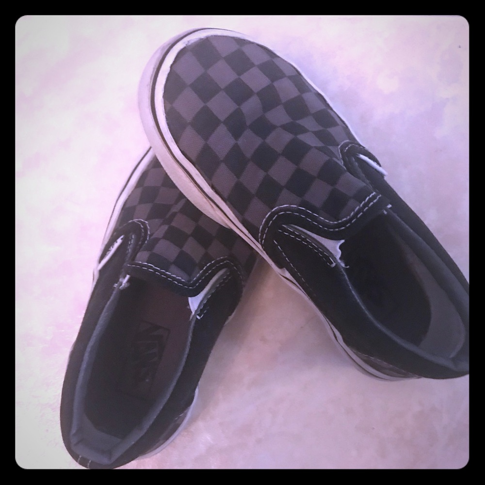 Checkered Vans (gender neutral)